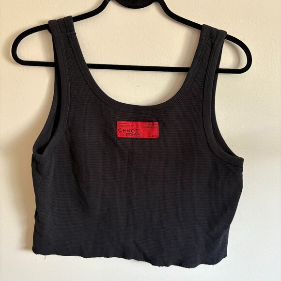Chnge x Drew Afualo "WRS" Waffle Tank - Picture 3 of 5